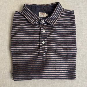 Faherty long-sleeve polo